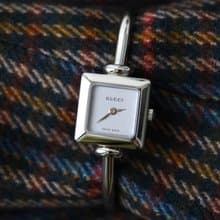 90s Gucci中古錶/復古時鐘/時鐘/老錶/vintage watch/女錶