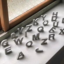 水泥英文字母