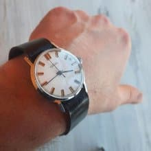 Mechanic Soviet wrist watch Raketa 2609.HA - wind up mens watch made in USSR
