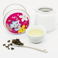 【茉莉花香】小茉莉青茶 原片茶葉風味茶 文創手繪設計茶葉禮盒