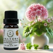 花香調精油 玫瑰天竺葵 100%單方純精油 10ml/50ml  贈精美擴香石