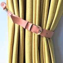 皮革窗簾綁帶//簡約主義//家居裝飾//窗簾//窗簾綁帶