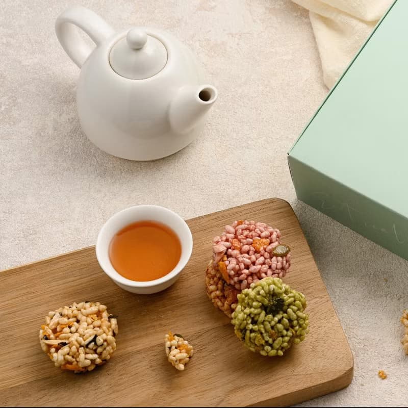 【新年禮盒首選】手作醬香米餅禮盒 15入 X 30盒 | 企業禮 長輩禮