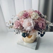 母親節花禮花束花禮繽紛粉色系開幕誌慶生日花禮永生花玫瑰