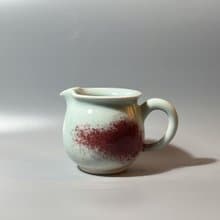 溫潤天青銅紅正把茶海 / 極品青瓷 / 小平凡手作