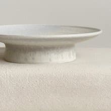 蘗石 六吋高台皿