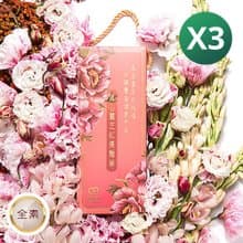 真心靈芝紅棗麵線禮盒 3盒組(300gx2包/盒) 全素 附提袋