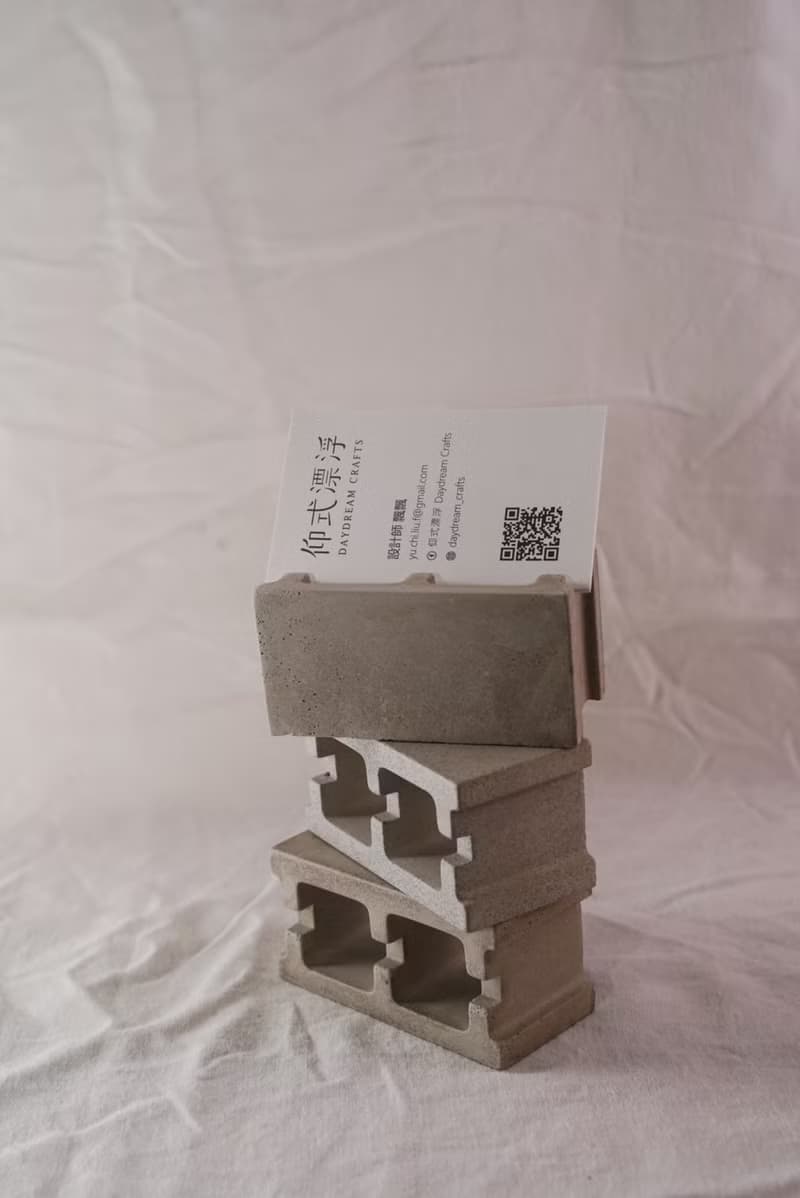 加大水泥空心磚-桌上擺飾 文具雜貨 牙刷架 父親節禮物 男友禮物