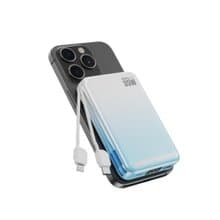 35W磁吸快充行動電源容量10000mAh|可帶上飛機|粉色系