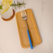 創意六角叉子(文青藍、珊瑚橘)