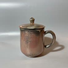 柴燒500cc有蓋馬克杯 / 啤酒杯 / 小平凡手作
