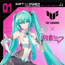 ASUS 華碩 TUF Gaming H1 Gen II Hatsune Miku Edition 電競耳機