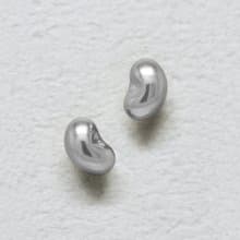 【Second Earrings】 鉑金豆耳環