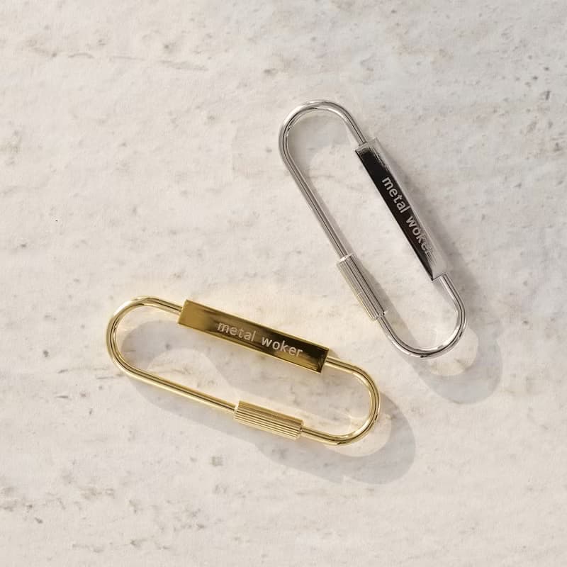 Laser Engraving Brass Keychain Engravable Metal Keychains for DIY Crafts Gifts