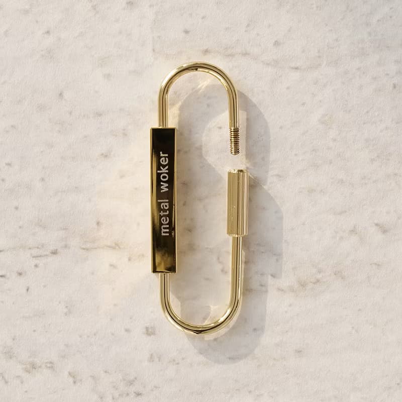 Laser Engraving Brass Keychain Engravable Metal Keychains for DIY Crafts Gifts