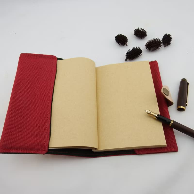 聖誕松鼠皮革筆記本手帳書札書衣