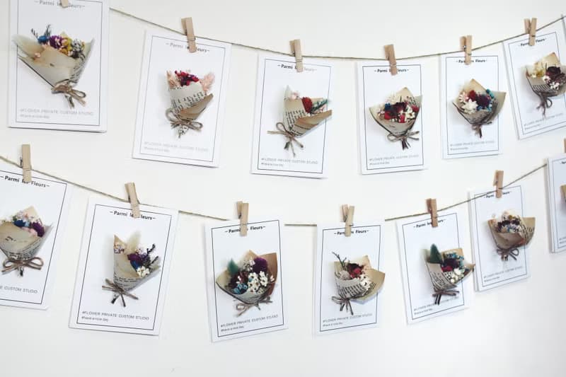 迷你乾燥花束/手工/卡片/加購價只要50元