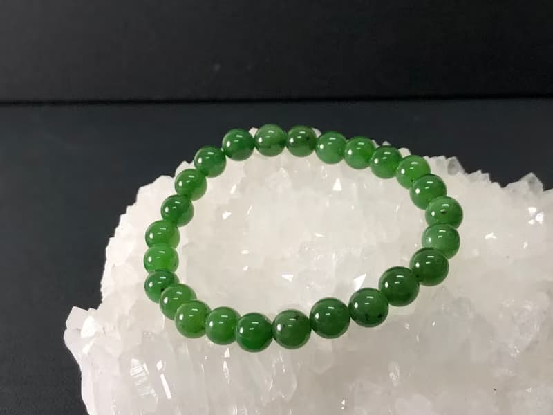 快速出貨 天然和田碧玉手鍊 隨意扣