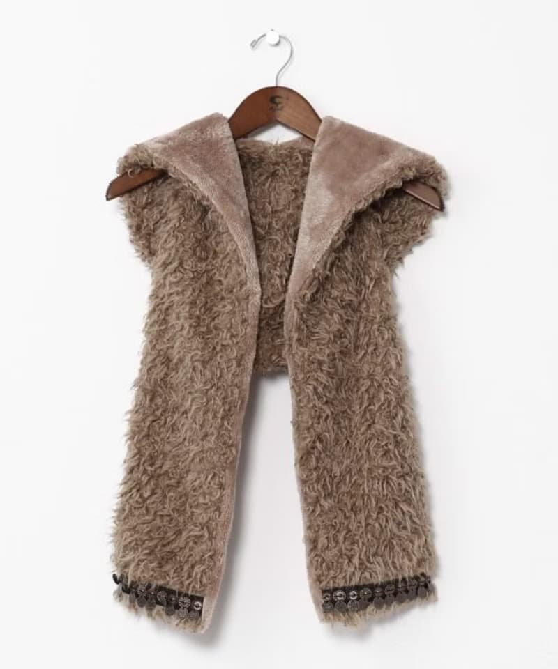【熱門預購】毛絨連帽圍巾 (3色) CAAP5301