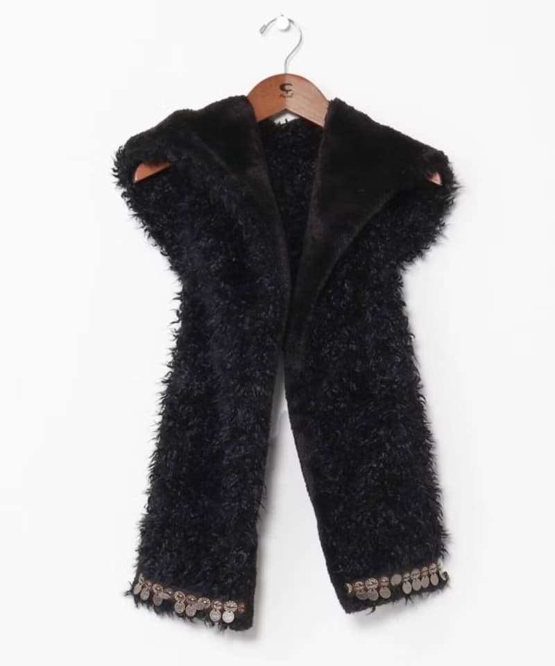 【熱門預購】毛絨連帽圍巾 (3色) CAAP5301