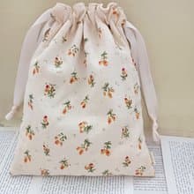 純棉小碎花束口袋手機袋零錢袋收納袋