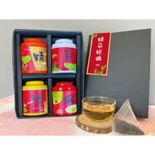 公益禮盒【精采絕倫】無藏綜合四入小茶禮 事業賀禮 祝福禮