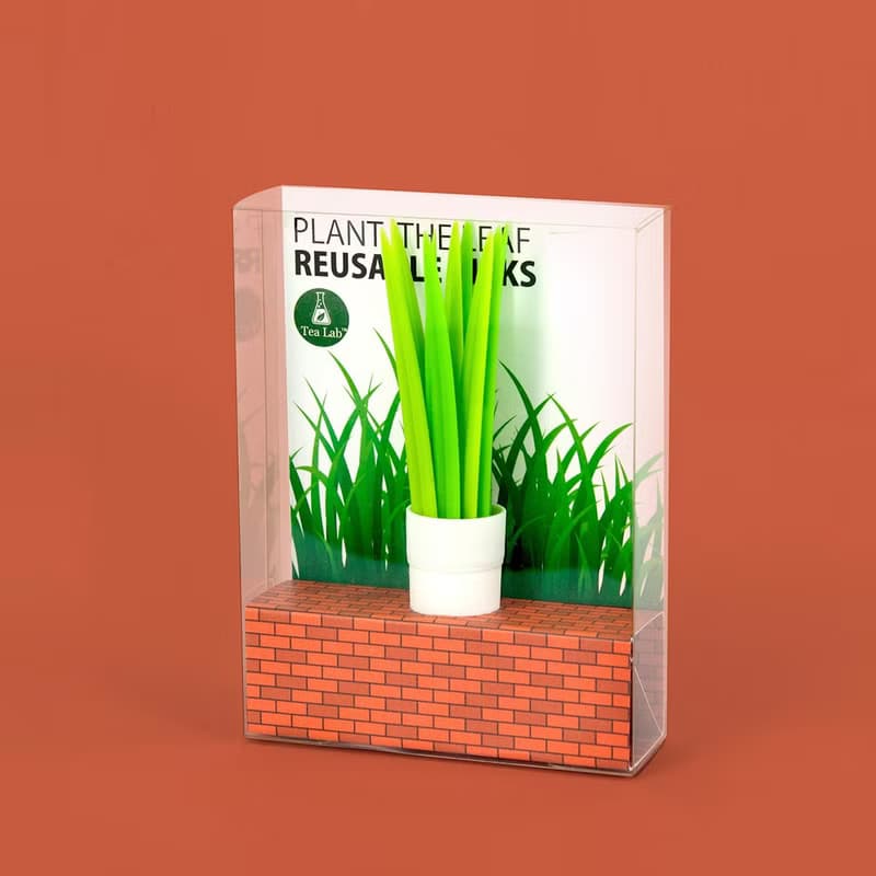 【HotSummer】綠草盆栽 -2xcombo套裝 | 雙叉果簽十支裝