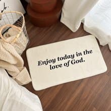JIN CHA GOD-地毯 Enjoy today in the love of God/十字架/地毯