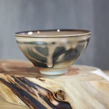 【送禮好物】120ml 天目釉 柴燒茶杯 鶯歌名家葉敏祥手工作品