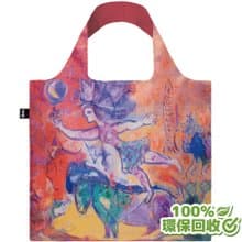 LOQI 環保材質購物袋-馬戲團(無扣帶、無暗袋)