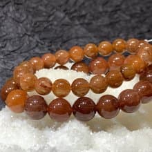 快速出貨 天然滿礦紅髮晶手鍊