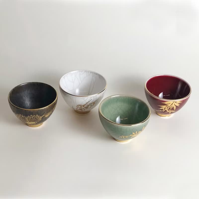 祥軒-四季鎏金杯