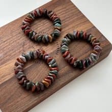 【雙魚牡羊座|3月生日】血石純珠手鏈 舒緩壓力疲勞 健康力量活力