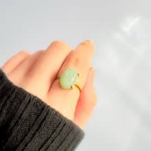 Burmese jade Ring【gift box】