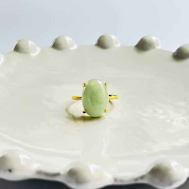 Burmese jade Ring【gift box】