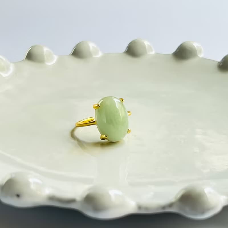 Burmese jade Ring【gift box】