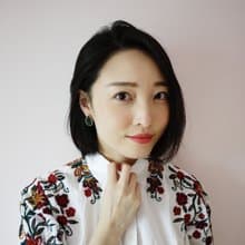復古水滴綠寶石 耳飾
