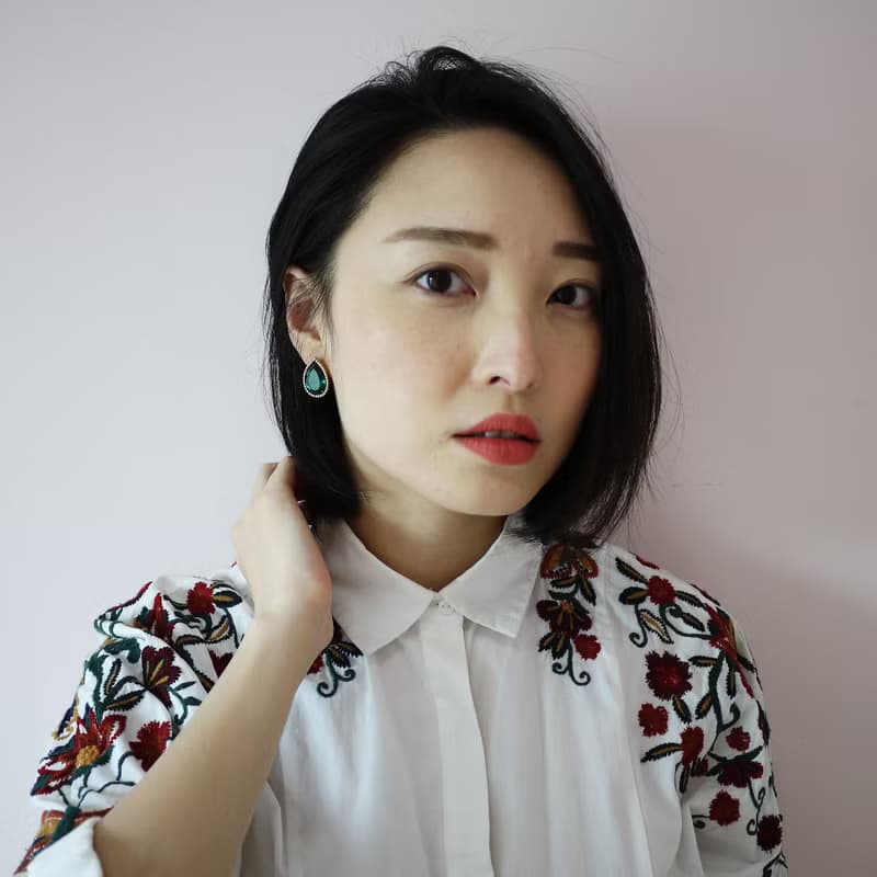 復古水滴綠寶石 耳飾
