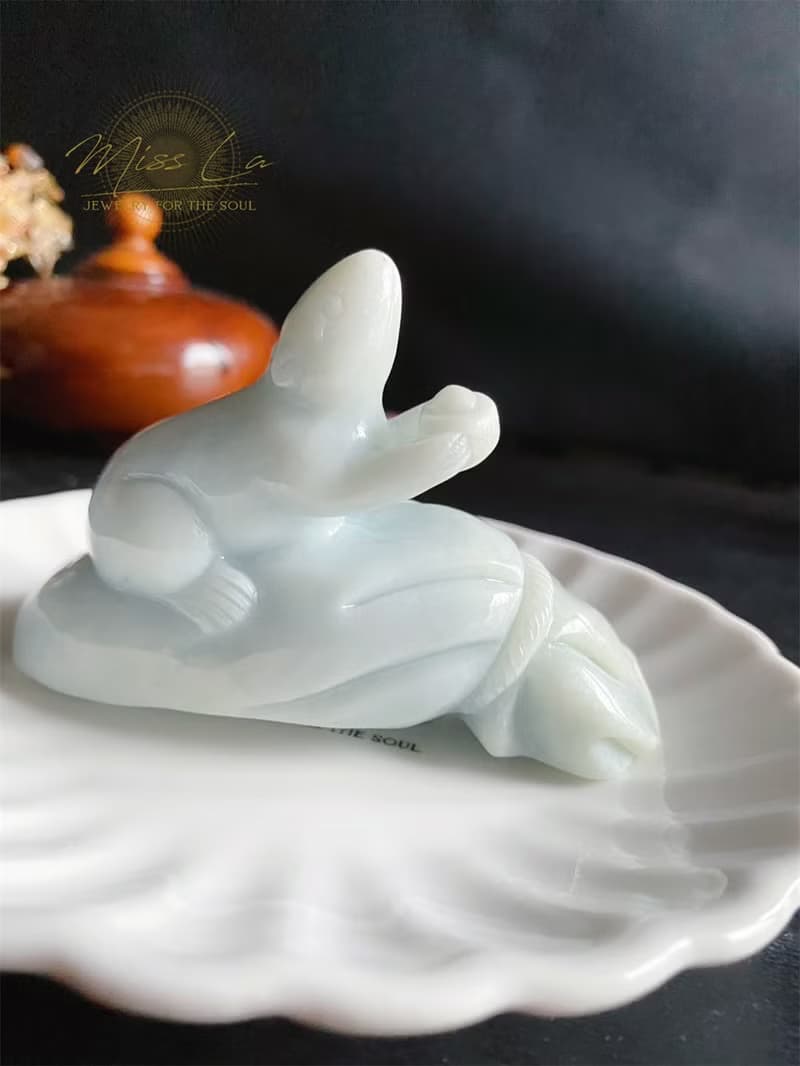 孤品 天然緬甸玉翡翠 鼠錢帶財 擺件 禮物 財運亨通 招財