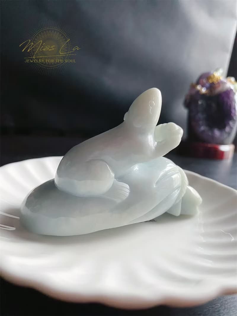孤品 天然緬甸玉翡翠 鼠錢帶財 擺件 禮物 財運亨通 招財