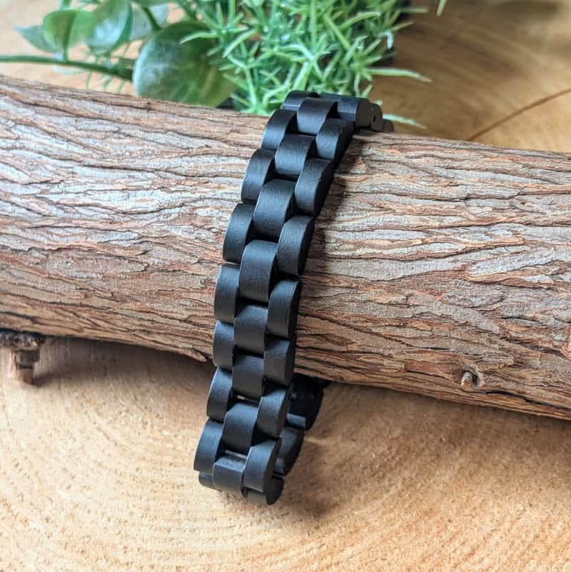 【木製ブレスレット】EINBAND Wood Bracelet 天然木ブレスレット サンダルウッド