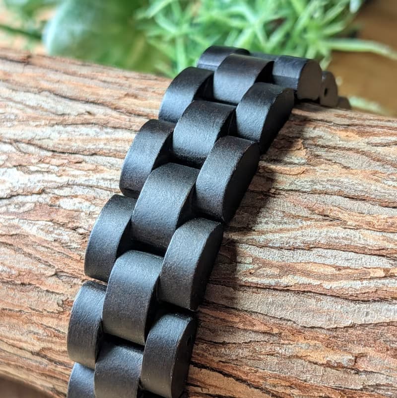 【木製ブレスレット】EINBAND Wood Bracelet 天然木ブレスレット サンダルウッド