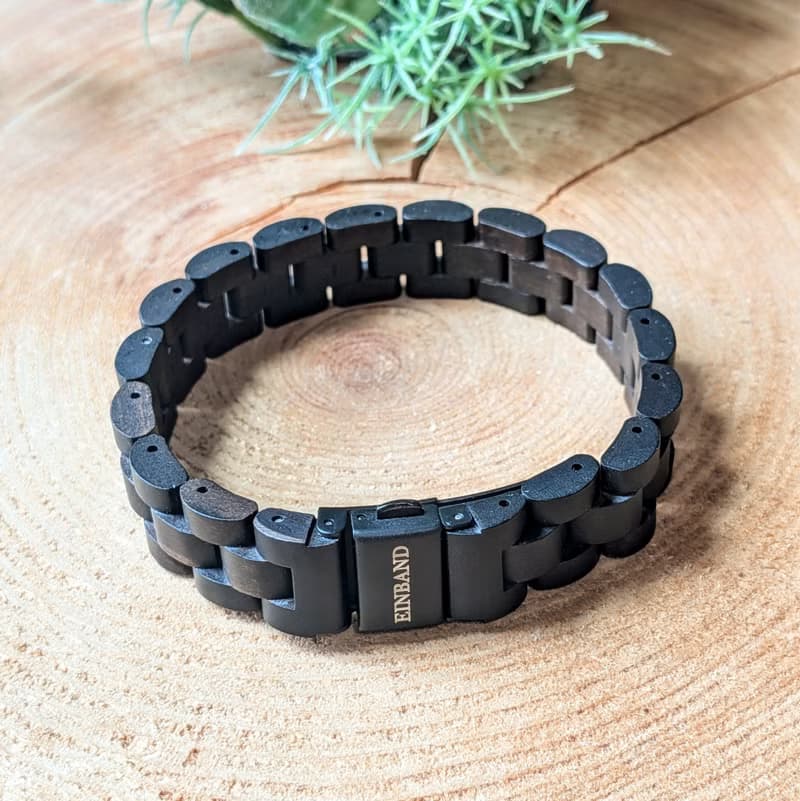 【木製ブレスレット】EINBAND Wood Bracelet 天然木ブレスレット サンダルウッド