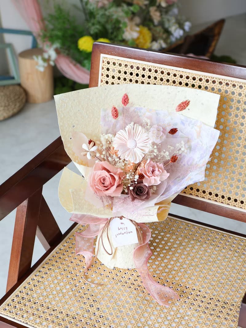 倍數幸福感 x 畢業花束