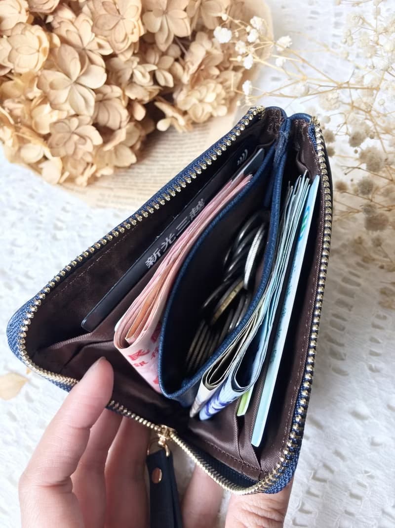 【快速出貨】L型短夾 零錢包 皮夾 卡夾 小包 大容量 生日 畢業禮