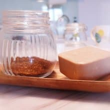 何首烏茶花柔順養髮皂 清爽 不黏膩 手工皂 洗髮皂  冷製  肥皂