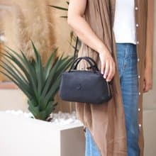 日本手作 優雅時尚牛皮手拿/側背兩用包Made in Japan by Cledran