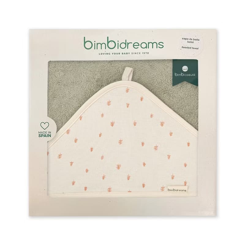 【Bimbidreams】竹纖維掛勾連帽浴巾禮盒 100x100cm /新生兒禮盒