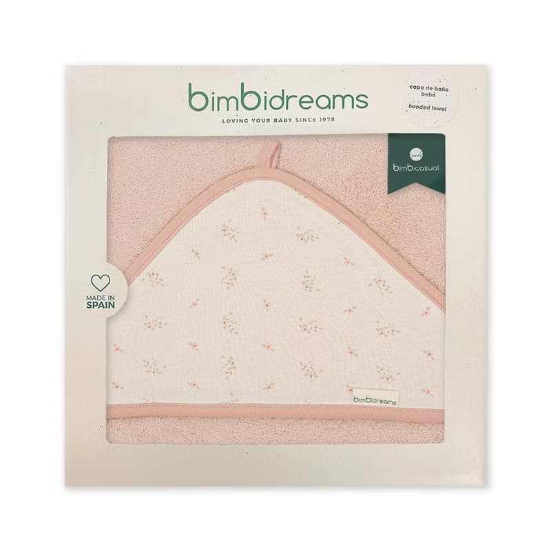 【Bimbidreams】竹纖維掛勾連帽浴巾禮盒 100x100cm /新生兒禮盒