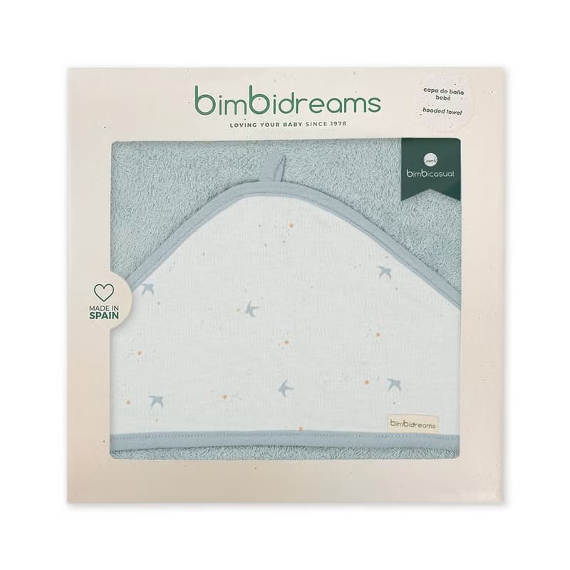 【Bimbidreams】竹纖維掛勾連帽浴巾禮盒 100x100cm /新生兒禮盒